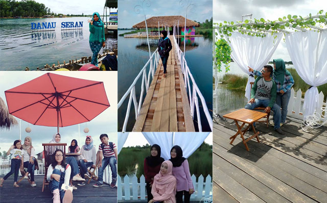 Perubahan objek wisata Danau Seran benar-benar mengangumkan. Meski objek wisata ini dikelola secara swadaya oleh warga, namun keindahannya justru semakin mempesona. 