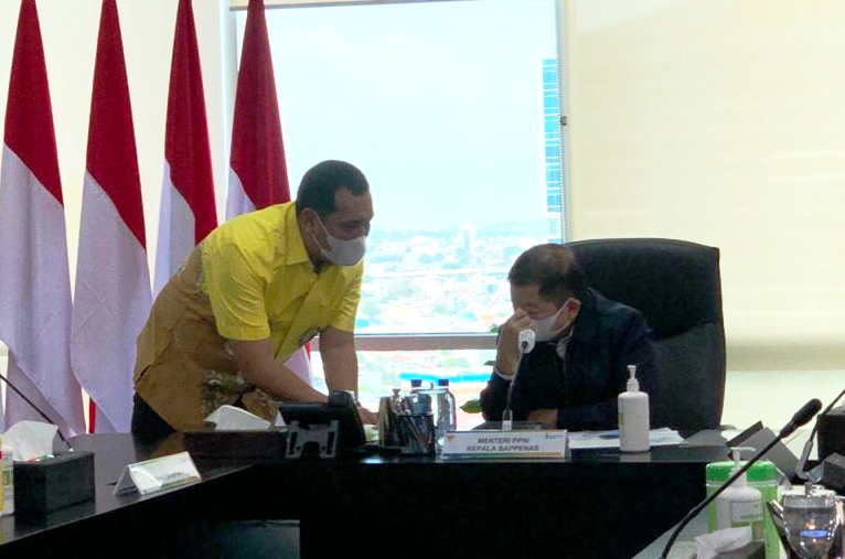 Walikota Banjarbaru Ekspose Rencana Pembangunan ke Bappenas