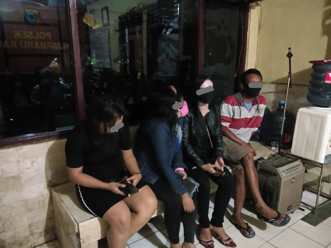 5 PSK Terjaring Razia di eks Lokasi Pembatuan Banjarbaru