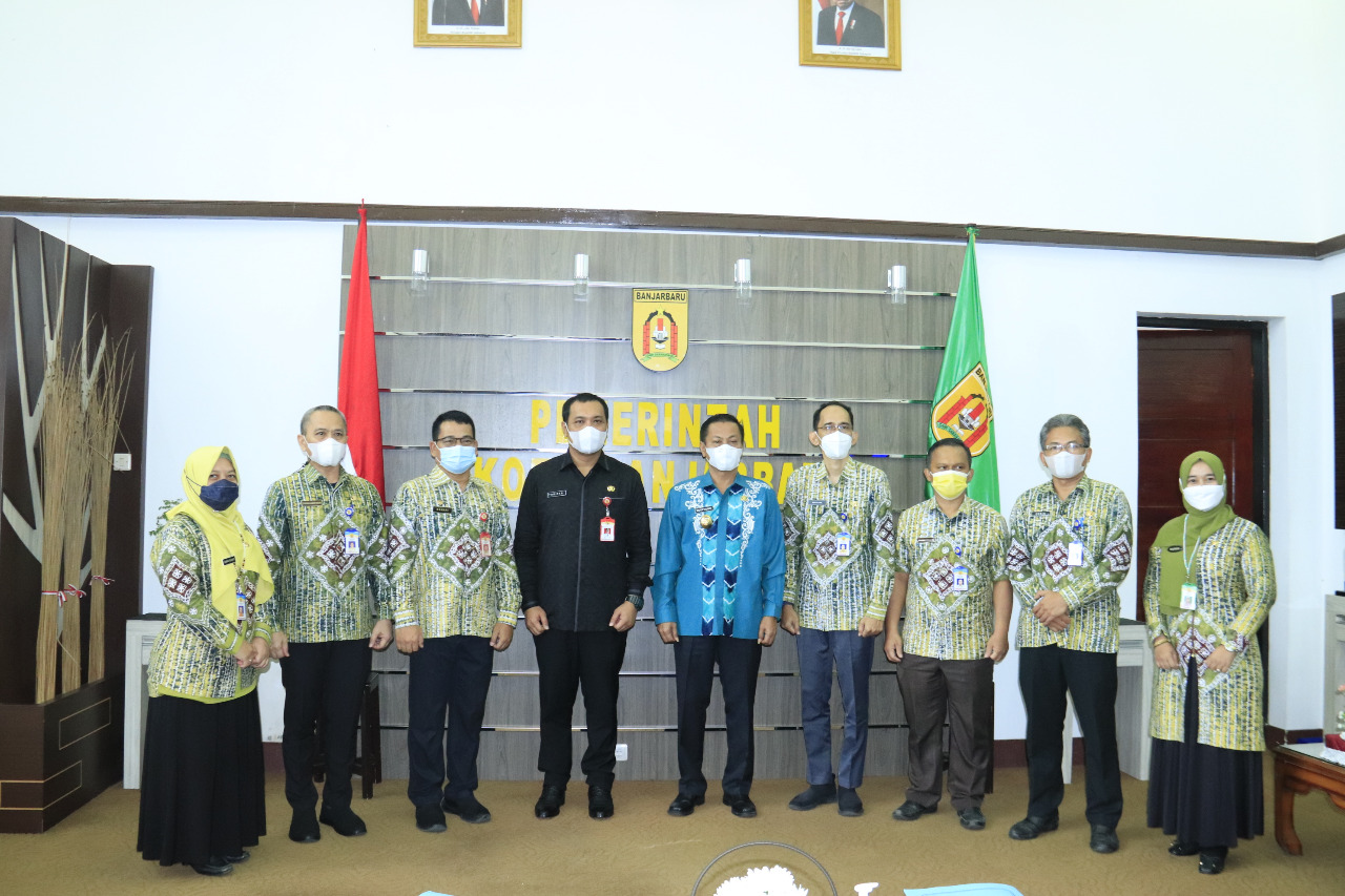 Walikota dan Wawali Banjarbaru Lakukan Ekspose dengan Bappeda dan BPKAD