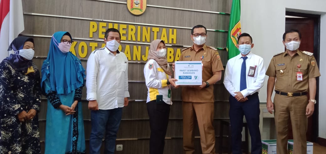 Bank Kalsel Berikan Paket Ramadan untuk Wartawan Banjarbaru