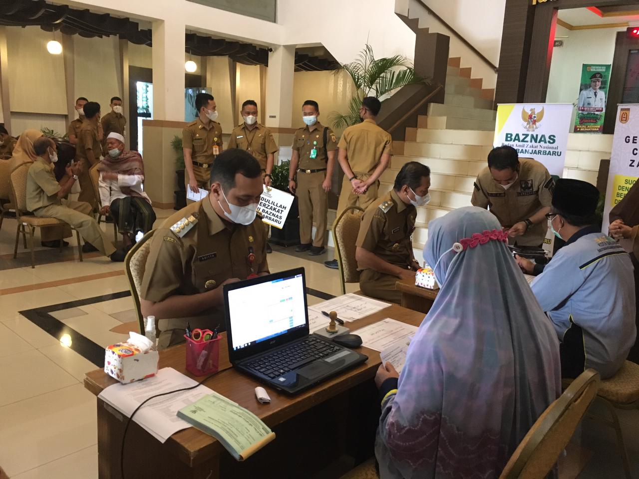 Walikota dan Wawali Banjarbaru Apresiasi dan Dukung Gerakan Cinta Zakat