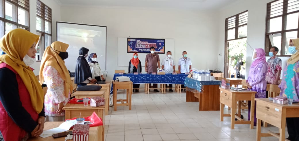 Ketua DPRD dan Kadiskominfo Sosialisasi LAPOR Goes to School ke SMPN 8 Kota Banjarbaru
