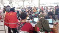 Jemput Bola, Vaksinasi Sasar Pengunjung Pasar Bauntung Banjarbaru