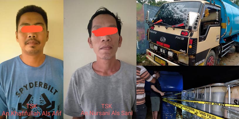 Nakal, Sani dan Afif Digiring ke Polsek Banjarbaru Barat