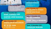 Cek Jadwal Vaksinasi Keliling di Banjarbaru Minggu Ini