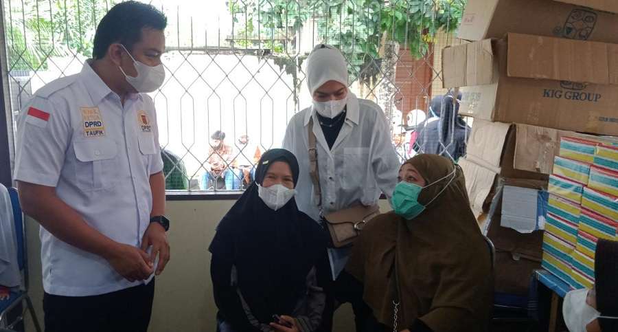 Wakil Ketua DPRD Banjarbaru Siapkan Ratusan Door Prize untuk Peserta Vaksin