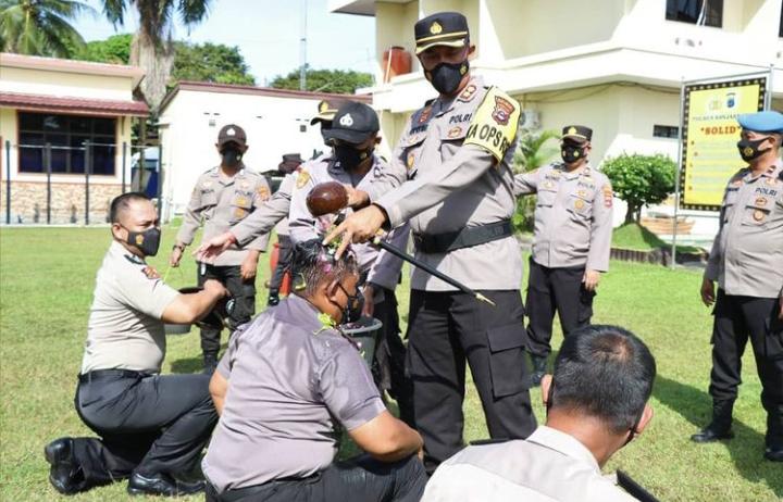 67 Personel Naik Pangkat, Ini Harapan Kapolres Banjarbaru