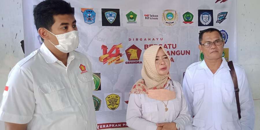HUT ke-14, Gerindra Banjarbaru Gelar Turnamen Futsal Antar Pelajar
