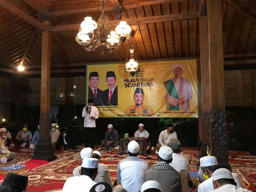 Wartono Resmikan Majlis Taklim Sejahtera di Kediaman Gusti Rizky Iskandar