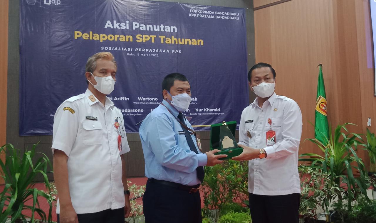 KPP Pratama Banjarbaru Gelar Sosialisasi PPS, Tingkatkan Kesadaran Wajib Pajak