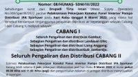 Perbaikan Pompa Distribusi IPA Syarkawi, Pelanggan PTAM Diimbau Tampung Air